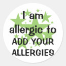 Search for gluten allergy stickers Allergic