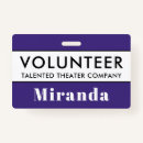 Search for event volunteer badges Modern