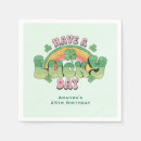 Recherche de chanceux serviettes Jour de st patrick