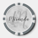 Recherche de initiale jetons poker Nom
