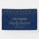 Search for family reunion decor Navy blue