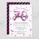 Search for pink 70th birthday invitations Elegant