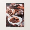 Recherche de brun chocolat puzzles Arrière plan