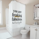 Search for motivational shower curtains Black and white
