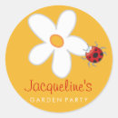 Search for daisies and ladybugs stickers Flowers
