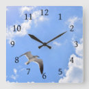 Recherche de oiseau bleu horloges Goéland