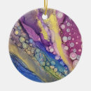 Search for alcohol ink ornaments Modern