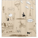 Search for paris shower curtains Cafe