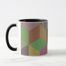 Search for cubed mugs Colorful