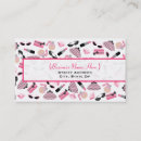 Search for perfume business cards Girly