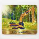 Search for excavation mousepads Diggers
