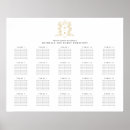 Search for 20 table wedding seating charts Gold