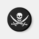 Recherche de drapeau pirate magnets Croisé