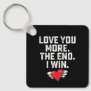 Search for i love you more keychains Funny