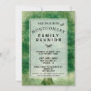 Search for family tree reunion invitations Vintage
