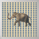 Search for blue elephant posters Vintage