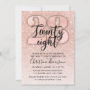 Search for 28th birthday invitations Modern