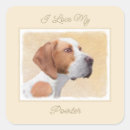 Search for pointer dog stickers Pet