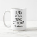 Search for funny music teacher mugs School