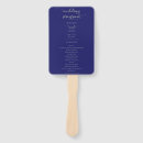 Search for navy blue wedding hand fans Minimal