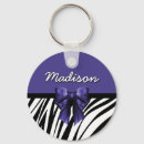 Search for purple bow keychains White