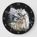 Search for cat face clocks Kitty
