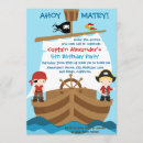 Recherche de pirate ship invitations Garçon