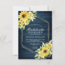 Search for sunflower bachelorette party invitations Itinerary