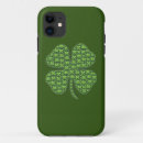 Search for clovers iphone cases Green