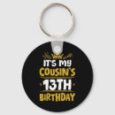 Search for cousin keychains Birthday