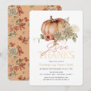 Search for orange thanksgiving invitations Fall leaves