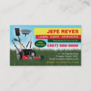 Search for lawn mower business cards Landscaping