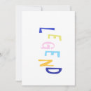 Search for word art invitations Modern