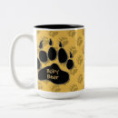 Search for bear paw print mugs Bears