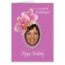 Search for special granddaughter birthday cards Flowers
