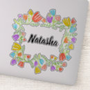Search for colorful flowers stickers Modern