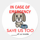 Search for in case of emergency stickers Fire