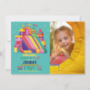 Search for jump birthday invitations Bouncy castle birthday