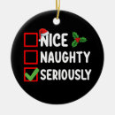 Search for naughty santa ornaments Xmas