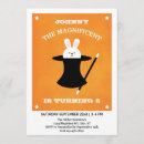 Search for magician birthday invitations Wizard