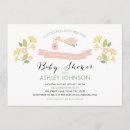Search for stork baby shower invitations Yellow