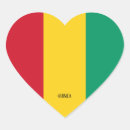 Recherche de guinee autocollants Drapeaux du monde