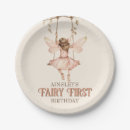 Search for fairy paper plates Enchanted forest