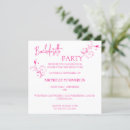 Search for minimalist bachelorette party invitations Unique