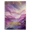 Search for name pink and purple glitter notebooks Chic
