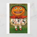 Search for pumpkin head postcards Black cat