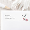 Search for pink cherry blossom return address labels Asian