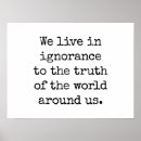 Search for ignoring posters Quotes