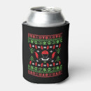 Search for ugly christmas sweater can coolers Funny merry christmas