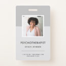 Search for psychologist name tags badges professional